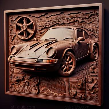 3D мадэль Porsche 911 Classic (STL)